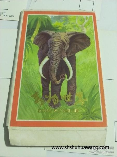 动物世界 油画版 明信片（现存7张）