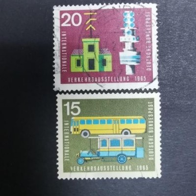 德国邮票·65年国际交通展2信