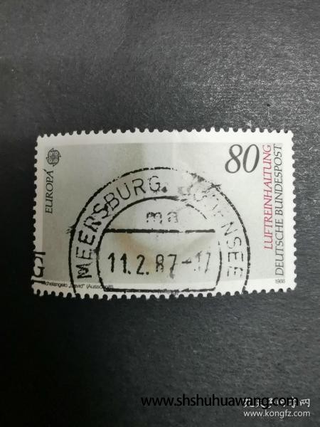 德国邮票·86年欧罗巴·大卫的鼻子1信