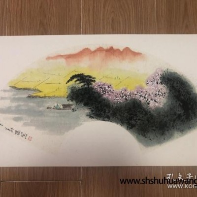 郭捷 山水画