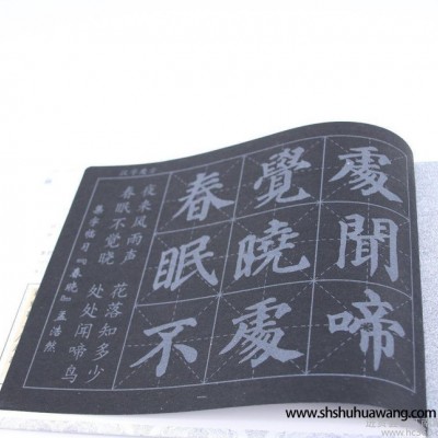 水写布 颜真卿赵孟楷书毛笔字帖 学生清水万次练书法