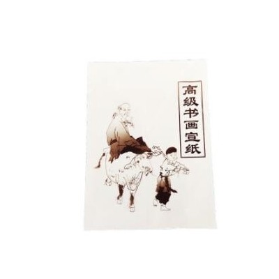 书画宣纸半生熟8K美术书法练习用纸30张空白毛笔纸4开国画练习纸