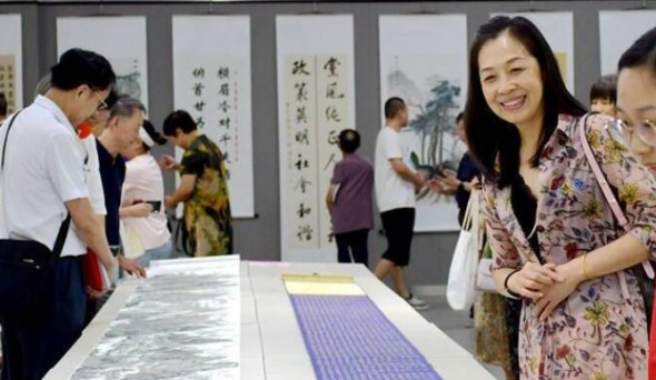 “喜迎二十大 欢度重阳节” 长沙县老年书画协会优秀作品展开展